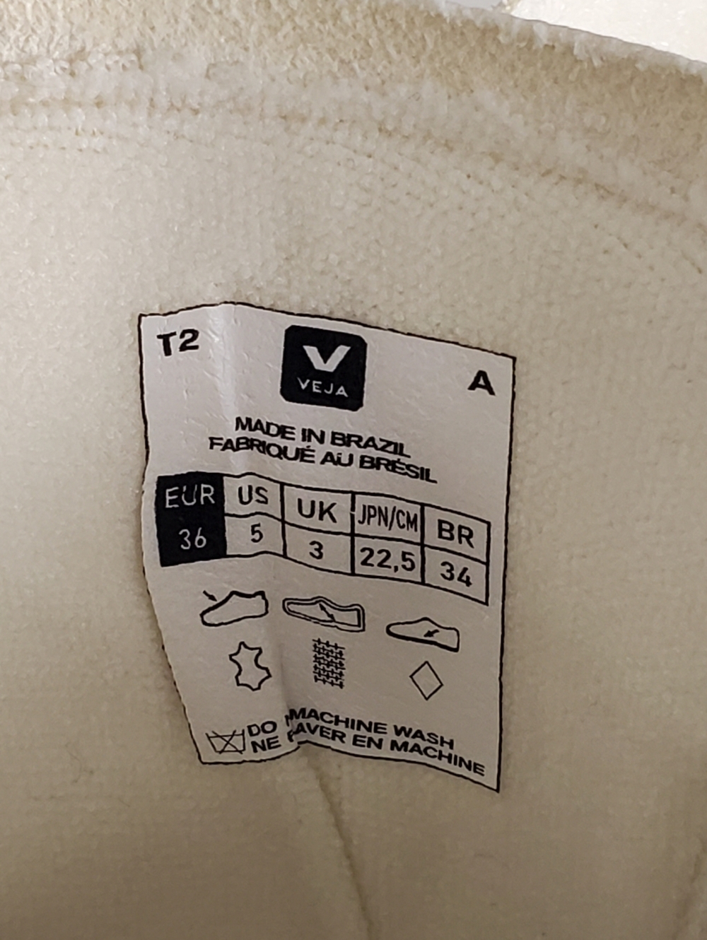 VEJA Womens Recife Logo Sneakers Size 5 - Picture 14 of 16